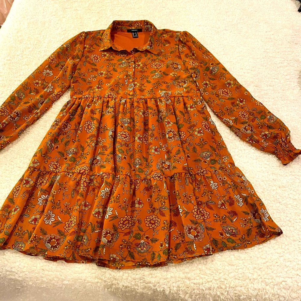 Forever21 Floral Autumn Dress